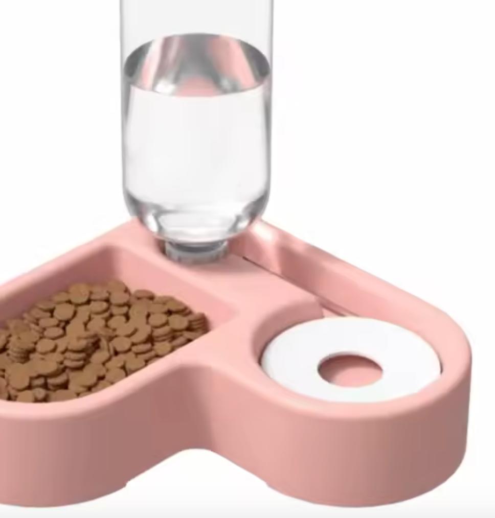 Dispensador Automático de Doble Uso para Mascotas